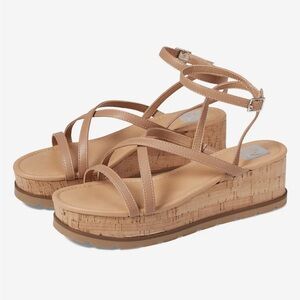 DV by Dolce Vita Tan Platform Sandals
